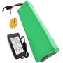HJGHY 24V 12Ah Battery E-Bike Lithium Battery Pack, Li-Ion Battery with Charger, for 200W ~ 500W Motor, Electric Bike Motorcycle Scooter