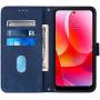 LEMAXELERS Wallet Case for Motor G Power 2022, Motor G Power 2022 Case Magnetic PU Leather Flip Case with Card Holders Kickstand Case Shockproof Protection Case for Motorola G Power 2022 Blue YB2