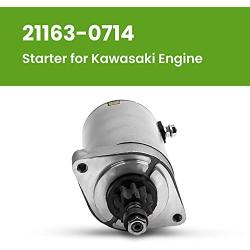 21163-0714 Starter Motor for Kawasaki 21163-0727, 21163-7024, 21163-7034, 21163-7035, FR691V-AS04, 5954 Starter Drive Motor for Kawasaki Engine