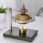 BISOFICE Hot Air Stirling Engine, Motor Model Steam Engine Kit, Unassembled Full Metal Physics Science Experiment Toy, Steam Heat Education Model Toy Kit for Adult Birthday Gift Toys