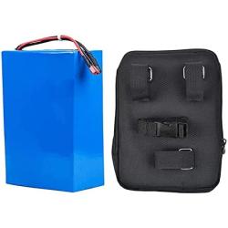 24V 15Ah E-Bike Lithium-Ion Battery, Built-in BMS Protection Board, with Hanging Bag and 29.4V Charger, for 200W/250W/400W/500W Motors
