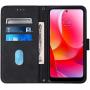 LEMAXELERS Wallet Case for Motor G Power 2022, Motor G Power 2022 Case Magnetic PU Leather Flip Case with Card Holders Kickstand Case Shockproof Protection Case for Motorola G Power 2022 Black YB2
