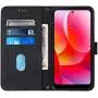 LEMAXELERS Wallet Case for Motor G Power 2022, Motor G Power 2022 Case Magnetic PU Leather Flip Case with Card Holders Kickstand Case Shockproof Protection Case for Motorola G Power 2022 Black YB2