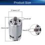 Heyiarbeit 21000RPM Electric Motor with 9 Teeth Gear Dc Motor 12V for Various Cordless Electric Hand Drill Rechargeable Electric Drill