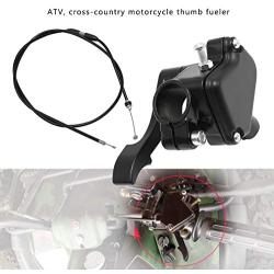 7/8 22mm Thumb Throttle Cable Accelerator Control Handle Assembly Replacement for 50cc - 250cc TaoTao ATV Quad Go Kart Pit Bike