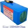 WOGQX 36V 30Ah E-Bike Lithium Battery Pack 10S4P 18650 Li-ion Battery Built in BMS 500W Adjustable High Performance Motor for Electric Bicycle Scooter Electric Wheelchairs with Charger