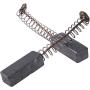 NIOOLIUK 15 Pcs Carbon Brushes with Wire Leads and Brush Springs Attached 19mm x 7 mm x 6 mm for Generic Electric Motor