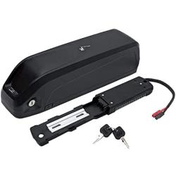 36V 18Ah E-Bike Waterproof Lithium Ion Battery Pack, Built-in BMS, with 42V 2A Charger, Suitable for 200W/250W/400W/500W/700W Motors