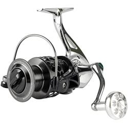 ZJIANC Spinning Reel，4.7:1 Low Speed Fishing Reel,Freshwater and Saltwater Spinning Fishing Reel,Surf Fishing,Smooth Powerful Reel with 22 pounds Max Drag，Metal Body Aluminum Spool & Handle