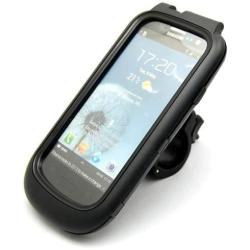 Heavy Duty Weather Proof Sport Motorcycle Bike Handlebar Mount Holder Hard Shell Case Compatible for Samsung Galaxy S3 / S III (i9300, i515, i747, L710)