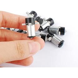 NW 3pcs 3V Micro Planetary Reducer Motor High Torque DC Motor DIY Robot Gearbox Motor (9161A)