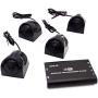SZDALOS Bird View Camera System for RV/Motorhome/Camper with 4 HD Bus Cameras
