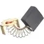 Carbon Motor Brushes, 0.3×0.7× 0.71 Inch 044 Electric Motor Carbon Brush Replacement 20 Pcs