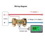 AiLi 500A Battery Monitor High Low Voltage and Low Capacity Programmable Alarm Compatible with 10-120V Lithium Sealed Gel Flooded Batteries Capacity up to 9999 Ah