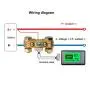 AiLi 500A Battery Monitor High Low Voltage and Low Capacity Programmable Alarm Compatible with 10-120V Lithium Sealed Gel Flooded Batteries Capacity up to 9999 Ah