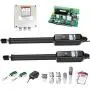 TOPENS AD8 Automatic Gate Opener Kit Heavy Duty Dual Gate Operator for Dual Swing Gates Up to 880 Pounds Gate Motor