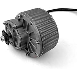 L-faster 450W Unitemotor MY1018 Brush Motor and 500W Brushed Controller YK31 with Fuse Wire and Connector Terminals