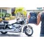 XYZCTEM All Season Black Waterproof Sun Motorcycle Cover,Fits up to 96