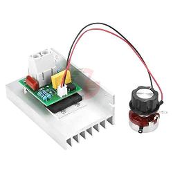 AC Motor Speed Controller 10000W 220V SCR Electric Voltage Regulator Dimmer Motor Speed Temperature Voltage Controller