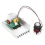 AC Motor Speed Controller 10000W 220V SCR Electric Voltage Regulator Dimmer Motor Speed Temperature Voltage Controller