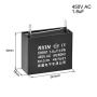 uxcell Ceiling Fan Capacitor CBB61 1.8uF 450V AC Single Insert Metalized Polypropylene Film Capacitors 36.5x16x30mm for Water Pump Motor Generator