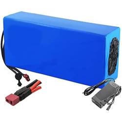 Wnicek 48V Ebike Battery Pack 12AH 15AH 20Ah 24AH 30AH Electric Bike Lithium Battery with Charger for Electric Bicycle Electric Tools Scooters Tricycles Suitable for 250W-1200W Motors