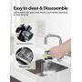 Slow Juicer,Aeitto Celery Juicer Machines,Masticating Juicer,Cold Press Juicer, Juice Extractor with 2-Speed Modes,Reverse Function & Quiet Motor for Vegetables And Fruits,Easy to Clean with Brush