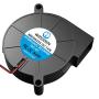 WINSINN 50mm 5015 Tiny Cooling USB Blower Fan 5V, 50mm Micro Mini USB 5 Volt Fans Blower Turbine Turbo Hydraulic Bearing, 1000mm/39in Cable Brushless Cooling 50mmx15mm (Pack of 4Pcs)