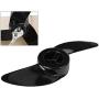 MAGT Boat Propellers, QP05014B 2 Blades Marine Motor Boat Propellers T34 Electric Propeller Blade(Black)