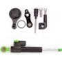 FXCNC Motorcycle CNC Steering Damper Stabilizer Buffer Control Bar With Mounting Bracket Kit Full Set Compatible with YZF R6 (not Race) 2006-2020, YZF R1 2006-2016