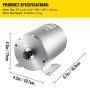 BestEquip Brushless Motor Kit,2000W 48V 42A 4300RPM High Speed Electric Scooter Motor,with Mounting Bracket,Speed Controller Bicycle Motorcycle Mid Drive Motor