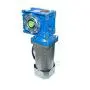 Bemonoc High Torque AC 110V Electric Worm Gear Motor 180W RV040 Gearbox Low Speed 12 RPM with AC Speed Controller Kits