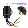 70A 3380KV Water Cooling RC Motor, RC Brushless Motor, Multifunction Use for RC Boat
