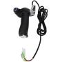 36V 1000W Motor Brushed Speed Controller with Power Display&Locking Throttle Twist Grip for Electric Bicycle E-Bike