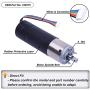 236575, RV in-Wall Slide-Out Motor Compatible with Lippert Schwintek In-Wall Slide System, IG-42 10mm motor Assembly, Slide Motor for Travel Trailer and Camper | 300:1 High Torque Gear Ratio, 12V