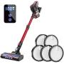 250W Powerful Cordless Vacuum Cleaner with 5 Pack Filters