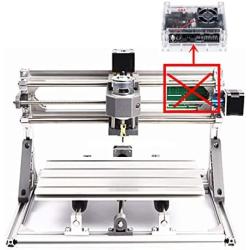 3 Axis Desktop DIY Mini CNC 3018 Router Kit GRBL Control Plastic Acrylic PCB PVC Wood Carving Milling Engraving Machine Working Area 30x18x4.5cm
