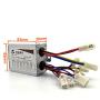 Freewheel 24V36V 350W Electric Motor Unitemotor MY1016Z3 Using Flywheel Gear and Electric Brush Controller with Fuse Wire (36V 350W kit)