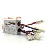 Freewheel 24V36V 350W Electric Motor Unitemotor MY1016Z3 Using Flywheel Gear and Electric Brush Controller with Fuse Wire (36V 350W kit)
