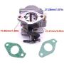 Boat Engine 3R4-03200-0 3R4-03200-1 3R4032000M 3R4032001M Carburetor Assy and 3H6-02011-0 3H6020110 3H6020110M Carburetor Gasket for Tohatsu for Nissan 4-stroke 6HP MFS6 NFS6 A2 B Outboard Motor