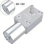 DC 12V Electric Motor Reversible High Torque Turbo Worm Electric Geared Gear Box Reduction Electric Motor(20RPM)