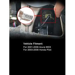 AC Rear Blower Motor Transistor Resistor For Honda Pilot 2003-2008 Acura MDX 2001-2006 Part# 79330-S3V-A51 79330S3VA51
