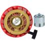 HIFROM Replace Recoil Starter with Starter Cup Compatible with Honda GX240 GX270 8HP 9HP Engine Motor Parts + 6pcs Recoil Starter Bolt