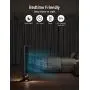 Tower Fan, PARIS RHÔNE Oscillating Fan, DC Motor with 28dB, 12 Speeds, 4 Modes, Night Light, 12H Timer, LED Display, Quiet Cooling Bladeless Fan with Remote for Bedroom Living Room & Office