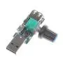5V USB Fan Stepless Speed Controller Regulator with Switch Speed Module DC 4-12V to 2.5-8V 5W Motor Speed Regulator