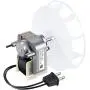 Bathroom Vent Exhaust Fan Motor Ceiling Replacement Wheel 99080166 Electric Motors Kit Compatible with Nutone Broan 70CFM 120V