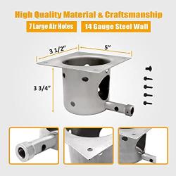 Auger Motor,Grill Induction Fan Kit, Fire Burn Pot and Hot Rod Ignitor,Replacement Parts with Screws and Fuse for Pit Boss and Traeger Wood Pellet Grill,Drive Motor and Combustion Fan Ignitor Kit Fits
