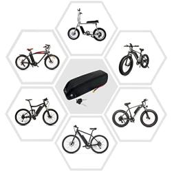 Jieoto E-Bike Pedelec Battery 36V 8AH, E-Bike Battery with USB Port BMS Protection Board Suitable and 2A Charger, for 250W/350W Electric Lithium Bike Battery Motors