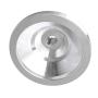 Homeswitch Aluminum 16mm Bore 4 Step A Type V-Belt Pagoda Pulley Belt Outer Dia 41-130mm
