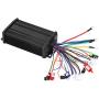Alomejor 600W Electric Brushless Controller Motor Sinusoid Mute Brushless Speed Governing Motor Controller for Electric Bicycle Scooter